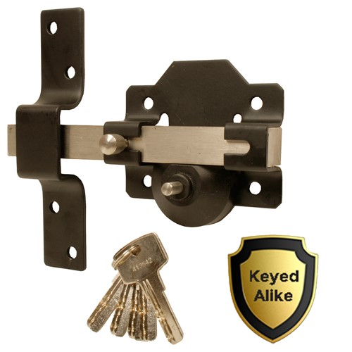 L/THROW LOCK KEYED ALIKE (KA1) LATCH/LOCK 50mm